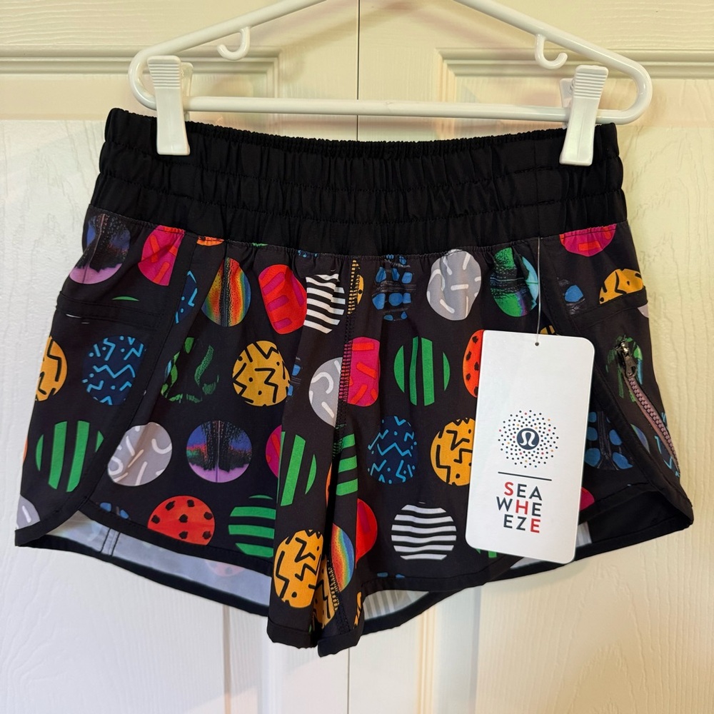 NWT Lululemon 2015 Seawheeze Tracker Short III